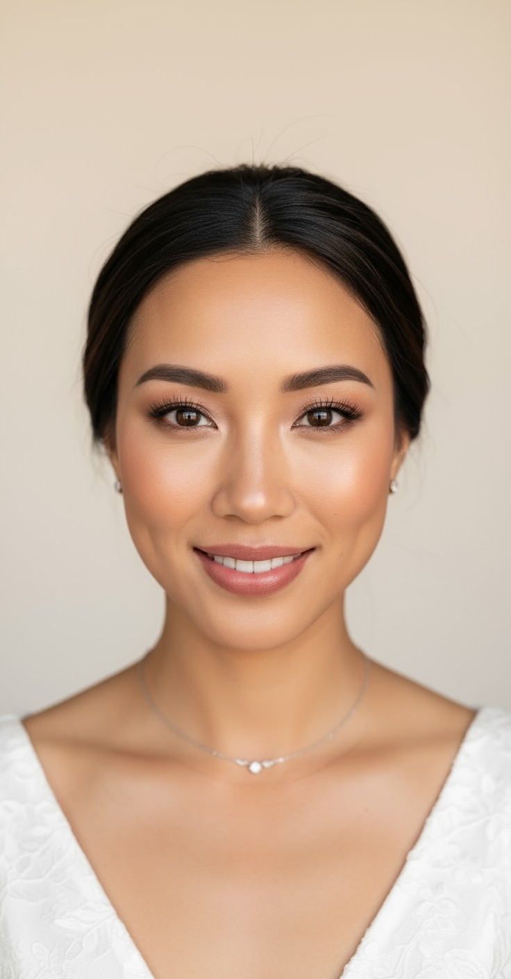 After Messy Hair Bun For Wedding